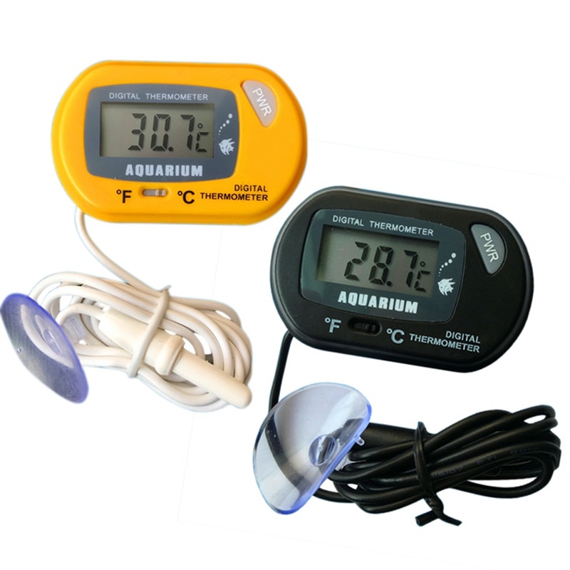 Thermomètre d'aquarium LCD Marina, Centigrades-Fahrenheit, 18 à 30