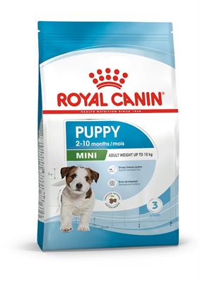 Royal Canin MINI PUPPY, Small breed puppy dog food (0.8 g , 2 kg , 4 kg , 8 kg , 15 kg)
