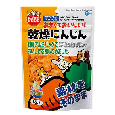 Marukan Carrot Slice มารุคัง แครอทอบแห้ง ไฟเบอร์สูง ไม่ผสมน้ำตาล (85g) (ML-02)
