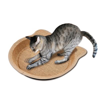 Marukan Cat Brown Scratching Tray มารุคัง ถาดนอนวงกลมสำหรับแมว (สีน้ำตาล) (CT-401)