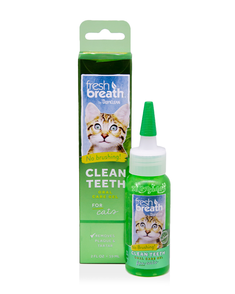 fresh breath clean teeth gel for cats