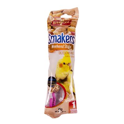 VITAPOL SMAKERS Weekend Style, NUT for Cockatiel, Natural Vitamin (45g)