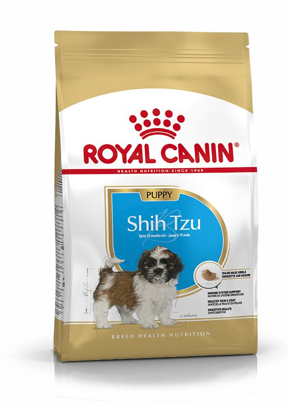 Royal Canin SHIHTZU JUNIOR Puppy Dry Dog Food, Meat Flavor (500g