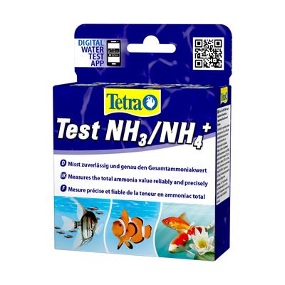 Tetra Test NH3/NH4+ ตัววัดค่าแอมโมเนีย สำหรับตู้ปลาน้ำจืด และปลาทะเล