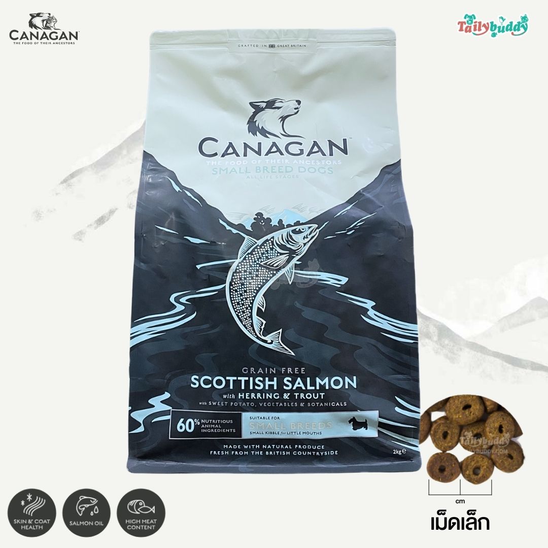 2袋！！値段交渉可！CANAGAN SCOTTISH SALMON canagan_หมาปลา_เม็ดเล็ก_1.jpg