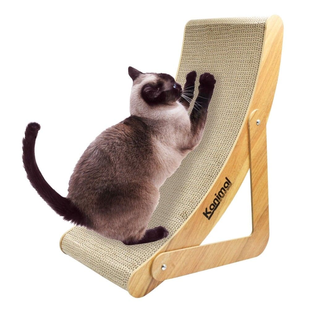 Kanimal Cat scratcher ของเล่นลับเล็บแมว รุ่น Curved (57x25x6.5cm)
