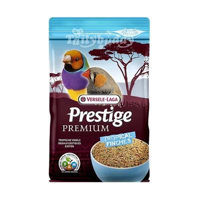 Prestige Premium Tropical Finches. อาหารนกพรีเมี่ยมฟินซ์  ธัญพืชผสม สูตรพรีเมี่ยม, Versele-laga (800g)