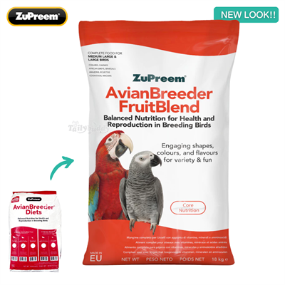 Zupreem Avian Breeding FruitBlend Flavor with Natural Fruit Flavors for Parrots & Conures (ML) (40lb/ 18.1kg)