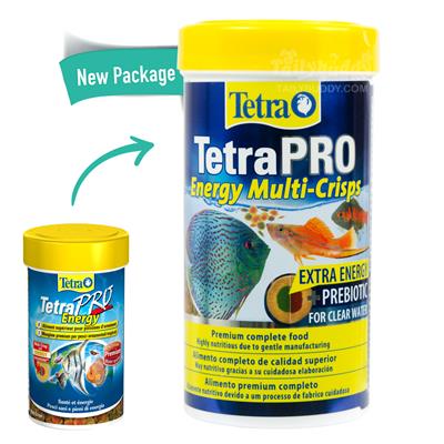 Tetra Pro Energy อาหารปลาแบบแผ่น สูตรช่วยสร้างกล้ามเนื้อ เพิ่มพลังงาน