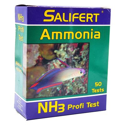 Salifert Ammonia (NH3) Test Kit - ชุดวัดค่าแอมโมเนีย (NH3) ในน้ำ ใช้ได้ทั้งตู้ปลาน้ำจืดและน้ำทะเล ใช้ได้ 50 ครั้ง