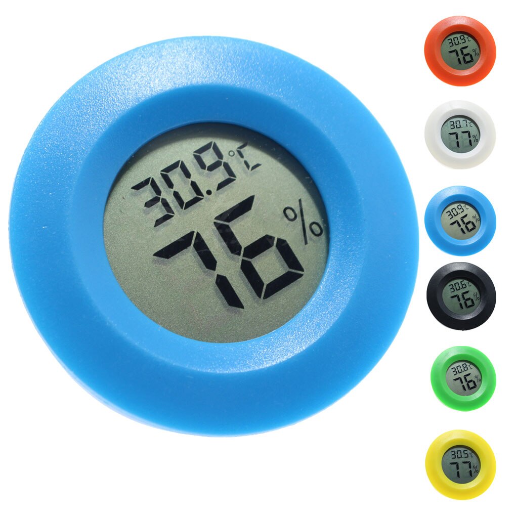 1 PC Reptile Terrarium Thermometer Hygrometer Digital Display Pet