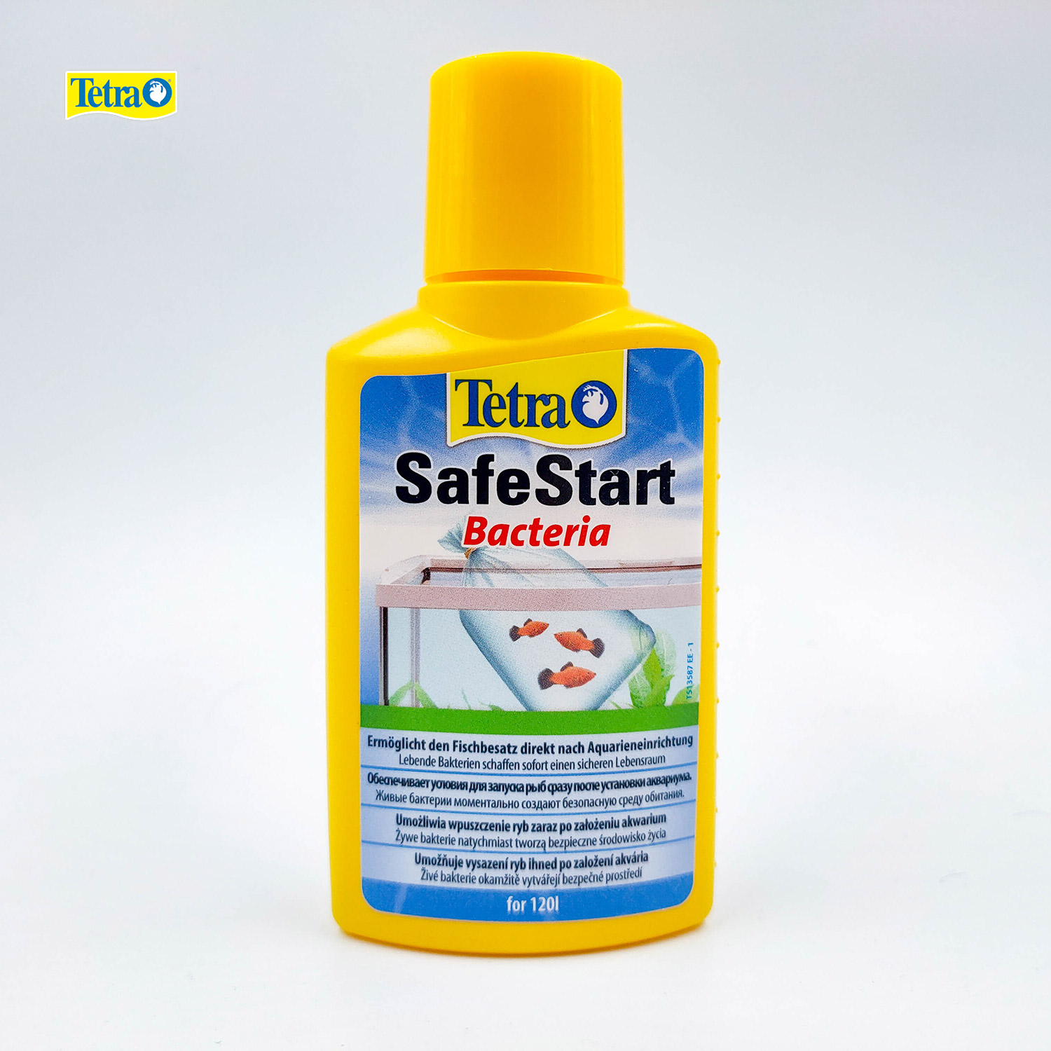 Tetra SafeStart แบคทีเรียดี มีชีวิต อัดแน่นในขวด ใช้สำหรับตั้งตู้ใหม่ ...