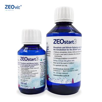 ZEOstart3 อาหารเข้มข้น สำหรับแบคทีเรียดี ช่วยให้เติบโตเร็ว เพิ่มกระบวนการกรอง ขจัดน้ำเสีย ลดฟอสเฟตไนเตรท [Korallen-Zucht, ZEOvit]