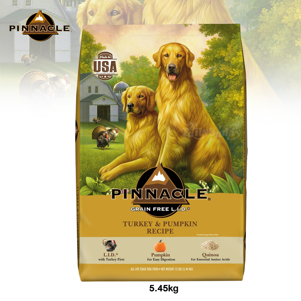 pinnacle turkey and pumpkin dog food