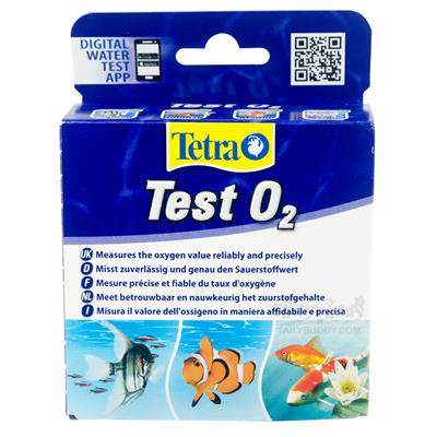 Tetra Test O2 ชุดวัดค่าออกซิเจนในน้ำ ใช้ได้ทั้งตู้ปลาน้ำจืดและตู้ปลาทะเล