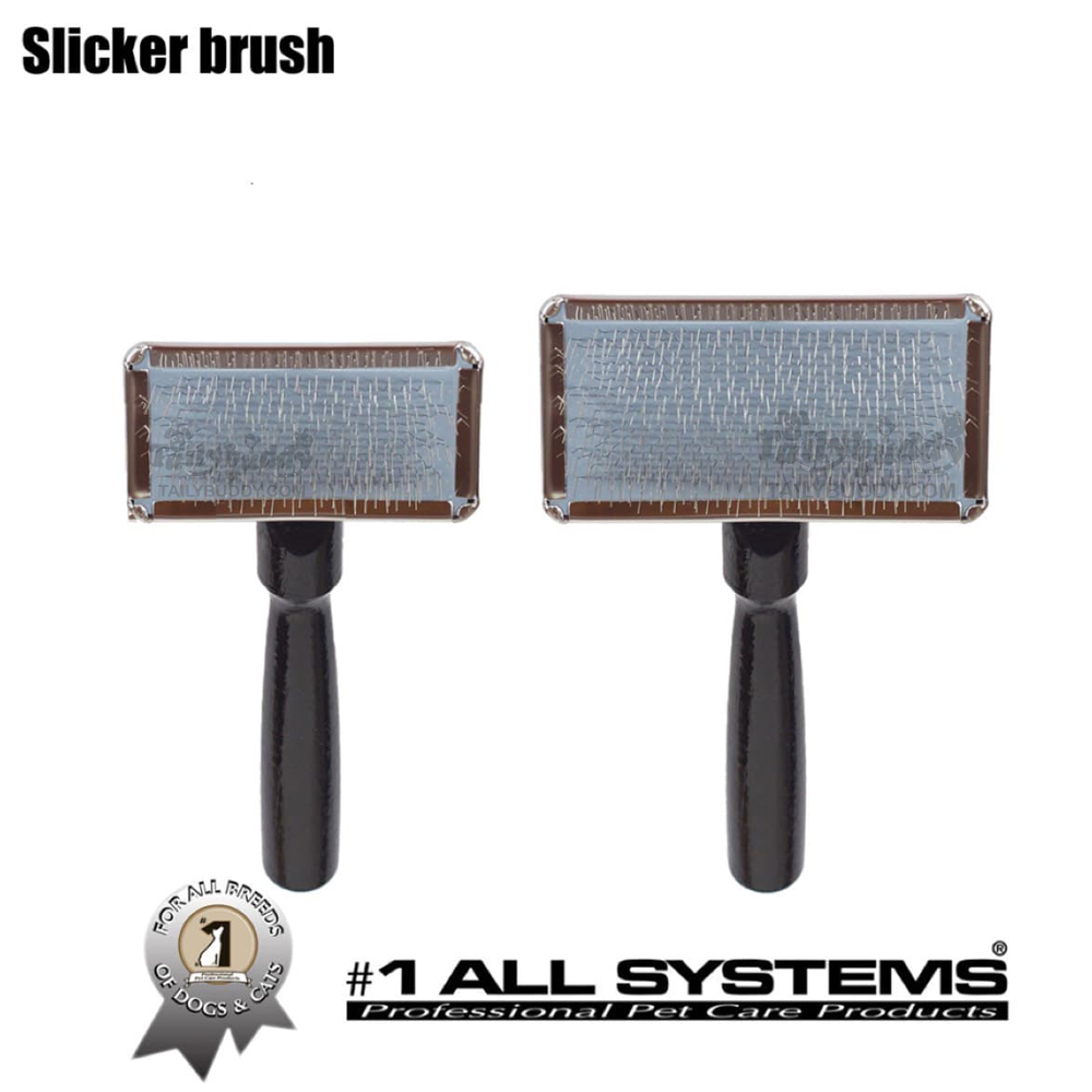 1 All Systems Slicker Brush gentle enough to use on all coats