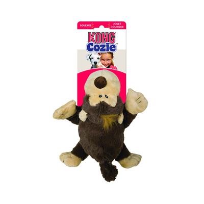 KONG Cozie Funky Monkey - ตุ๊กตาลิง จอมซ่า ของเล่นสำหรับสุนัข มีเสียงร้องเวลากัด