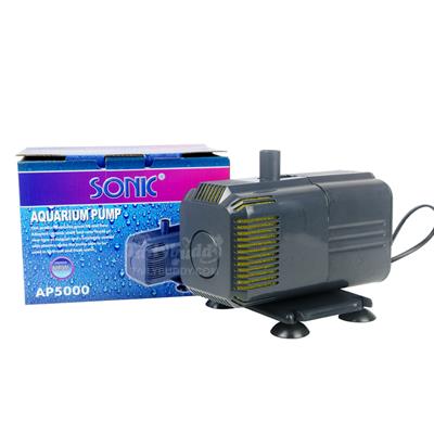 Sonic AP5000 ปั้มน้ำ สำหรับตู้ปลา บ่อปลา ระบบกรอง น้ำพุน้ำตก ทำน้ำได้ 2,700 ลิตร/ชม.