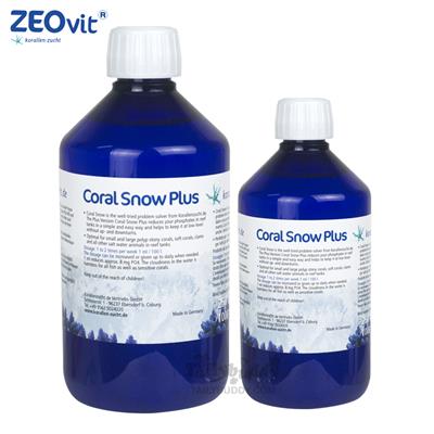 Coral Snow Plus น้ำยาลด ฟอสเฟต (PO4) แบบเร่งด่วน ช่วยลดของเสียได้ทันทีที่ใช้งาน ไม่เป็นอันตรายกับสิ่งมีชีวิตอื่น [Korallen-Zucht, ZEOvit]