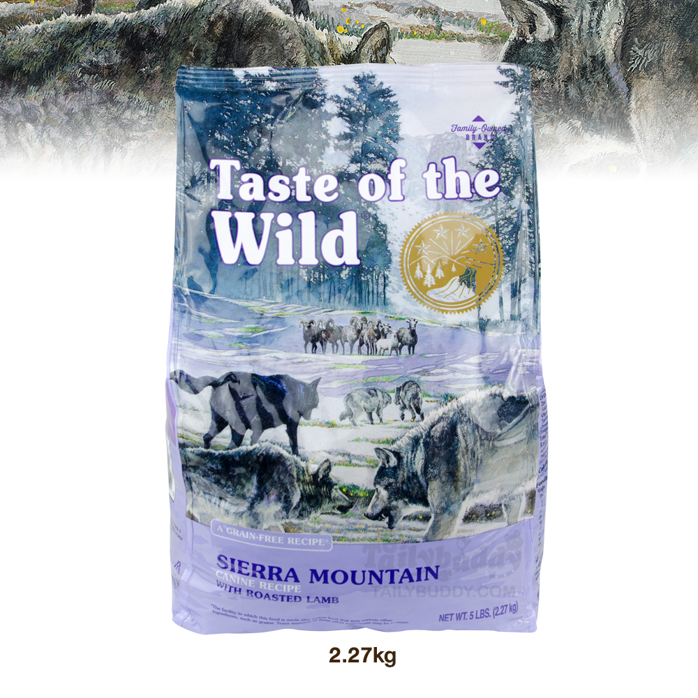 Taste of the Wild Sierra Mountain Canine Recipe (Grain-Free) with