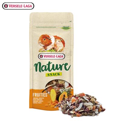 Versele-Laga Nature Snack Fruities ขนมผลไม้เขตร้อนรวม สำหรับกระต่าย แกสบี้ ชินชิล่า หนูเดกู (85g)