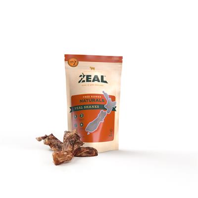 ZEAL Veal Shanks (วัว) น่องลูกวัวนิวซีแลนด์อบ ช่วยให้กระดูกแข็งแรง สำหรับสุนัขโต (150g)