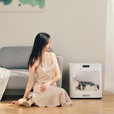 PET MARVEL Smart Dryer Box - Pet Dryer Box for cats and small dogs. High quality dryer with constant temperature 38c, very easy to use.