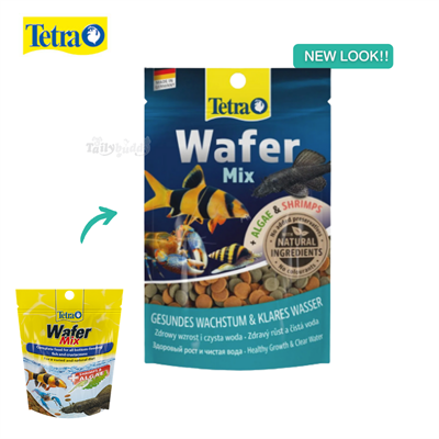 TETRA WaferMix อาหารระดับพรีเมี่ยม สำหรับกลุ่มปลาและกุ้ง ที่ชอบหากินตามพื้นตู้ (68g)