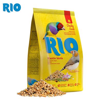 RIO Daily Feed Exotic birds อาหารนกฟินซ์และนก wax-bils อื่นๆ สูตรประจำวัน คัดไซต์เมล็ดอย่างพิถีพิถัน