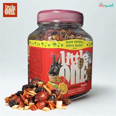 Little One snack Vitamin C  ขนมกระต่ายและสัตว์ฟันแทะ รสวิตามินซี (160g)
