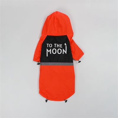 (Pre-Order 2-3 วัน) Clawset  เสื้อแจ็คเก็ตสัตว์เลี้ยง – To The Moon (สีส้ม)