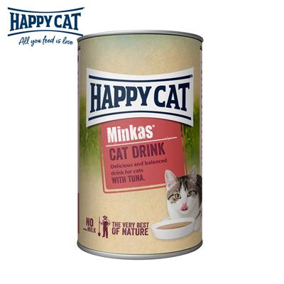 Happy Cat Minkas Cat Drink (Tuna) เครื่องดื่มสำหรับแมว มินคัส แคท ดริ้ง พร้อมทูน่า ช่วยให้กินน้ำเยอะขึ้น ลดการเป็นนิ่ว  (135g)
