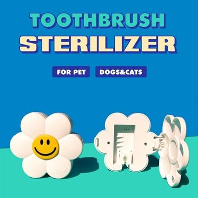 Pethroom Toothbrush Sterilizer For Pet เครื่องฆ่าเชื้อแปรงสีฟันสำหรับสัตวเลี้ยง ด้วยระบบ UVC ไม่เป็นอันตรายกับคนและสัตว์เลี้ยง