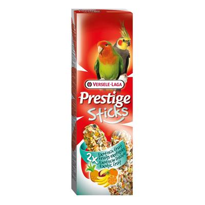 Prestige Sticks เพรสทีจสติ๊ก ขนมสำหรับนกพารากีต รสผลไม้หายาก (140g.)