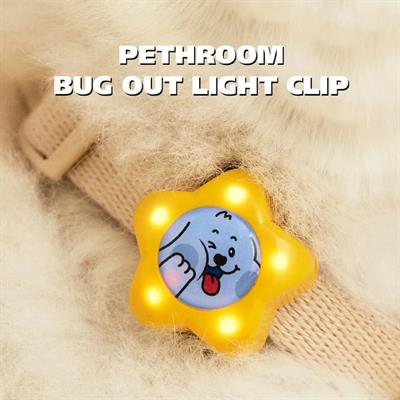 PETHROOM Bug Out Light Clip คลิปไฟกันแมลง ส่องแสงสว่างพร้อมกลิ่นหอมกันแมลง