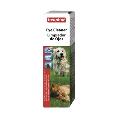 Beaphar EYE CLEANER บีฟาร์ น้ำยาล้างตาสำหรับสุนัขและแมว (50 ml.)