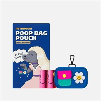 PETHROOM Poop Bag Pouch - Smile We Love กระเป๋าใส่ถุงเก็บอึ พกพาสะดวก