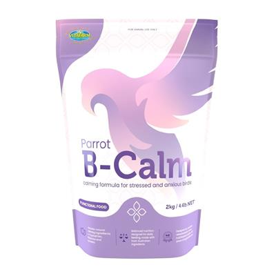 Vetafarm Parrot B-Calm อาหารนกช่วยลดความวิตกกังวลและความเครียด สูตรแรกของโลก (350g)