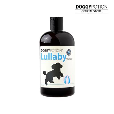 Doggy Potion Lullaby Shampoo แชมพูบำรุงผิวหนัง เพิ่มความชุ่มชื่น ไม่คัน กลิ่นหอมแป้งเด็ก ขนาด 500ml